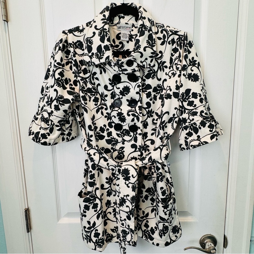 Self-Esteem Black White Jacket L